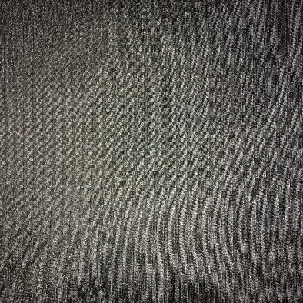 Black rib knit bodycon dress - Picture 6 of 7